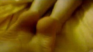 Milk on my feet - porn video