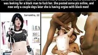 Sissy training with vocals in the background - porn video