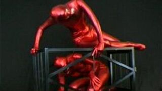 Crazy spandex girls teasing - porn video