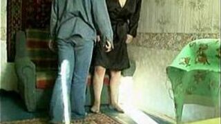 Mature gets big russian cock - porn video