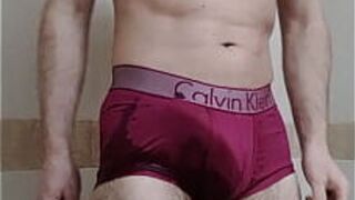 Piss on Calvin Klein - porn video