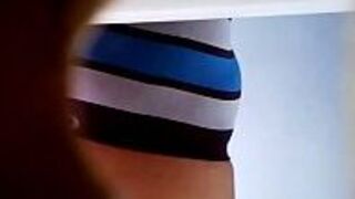 spying on my step uncle in the bathroom - porn video