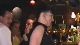 Two Mature Slags having sex in a Pub Toilet - porn video