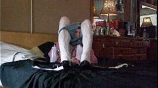 young sissy bitch taking dildo - porn video